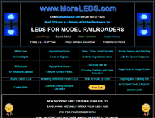 Tablet Screenshot of moreleds.com